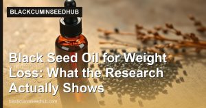 Black Seed Oil for Weight Loss: What the Research Actually Shows